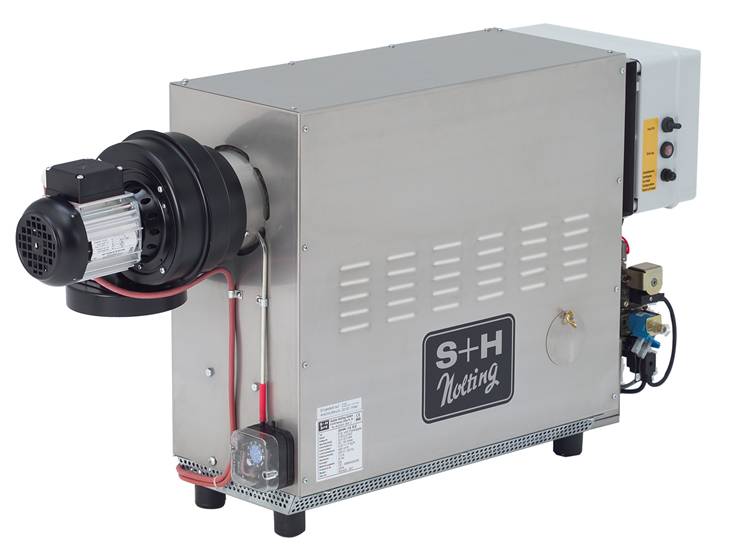 CALEFACTOR DE AIRE CALIENTE CON GAS DE POTENCIA 25KW